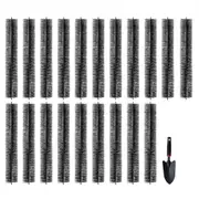 VEVOR Gutter Brush, 60 Feet Total Length 5.25 inch Diameter Gutter Cleaning Tools, Ground-Level Gutter Brush Leaf Guard for 5 Inch Gutters, Easily Cle