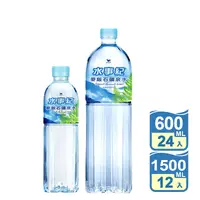 在飛比找生活市集優惠-【統一】水事紀麥飯石礦泉水 600ml/1500ml 瓶裝飲