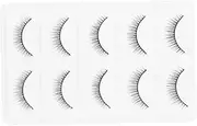 LIFKOME 1Pair Natural Look Fake Eyelashes Reusable Makeup Lashes Full Yet Lightweight Manmade Fiber for Parties Daily Use of False Lashes