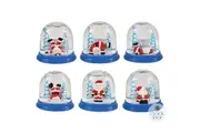 7cm Santa Snow Globe - Assorted Designs