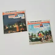 Rare 1976 GAF ViewMaster Cedar Point Packet 1&2 Sealed A598 A604 Sandusky, Ohio