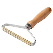 Wooden Handle Lint Remover with Copper Catch 12x15cm