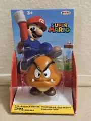 World of Super Mario Goomba 2.5" Action Figure - Jakks Pacific - Brand New