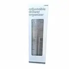 2 Drawer Divider Storage Organizer Separator Expand And Lock 10.5 To 20" 2 Pack