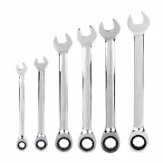 Metric Wrench Ratchet Combination Torque Gear Socket Nut Hand Tools Set Of Key