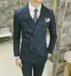 FINDSENSE品牌 韓國男 經典格紋 修身西裝 小西裝 西裝外套 單件外套