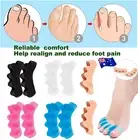 Silicone Gel BunionESorrector Toe Separator Spreader Pain Relief Hallux Valgus C