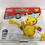 Mega Construx Pokemon Celebration Pikachu New 25th Anniversary•280 pcs