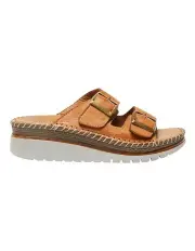 [Wide Steps] Hutch Sandals in Tan Glove