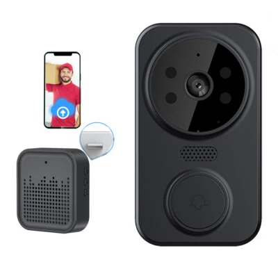 Smart Visual Doorbell Twoway Intercom Infrared Night Vision Wifi Video Door Bell