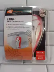SHOCK DOCTOR Boys Waist Medium Cup Small Core Brief Bio Flex Cup New
