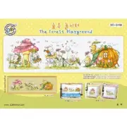 Soda Cross Stitch Chart SO-G196 The Forest Playground