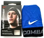 Nike Pro Combat Banded Skull Cap 2.0 Youth OSFM Royal Blue/Black