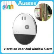 Door Window Alarm, 130dB Vibration Alarm Sensor Door Window Security Open Alarms