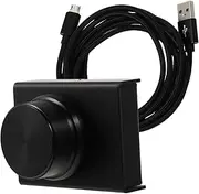 TEHAUX USB Volume Control Knob with Mute Function for PC Audio Adjuster for Speakers Compact Design with Cable for Gaming Music and Video Playback