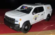 2022 Chevy Silverado Police Pursuit California Highway Patrol CHP K9 Polar Bear