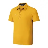 在飛比找松果購物優惠-EasyMain 衣力美 男 抗菌防曬棉感排汗短袖衫《橄欖黃