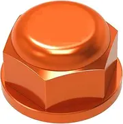 JININGLEZX Compatible with 150 250 300 350 450 500 XC SX XCF SXF 2023 2024 EXC EXCF XCW 2024 Motorcycle M22xP1.5 Rear Wheel Spindle Axle Nut Screw(Orange)
