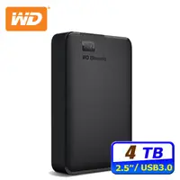 在飛比找PChome24h購物優惠-WD Elements 4TB 2.5吋行動硬碟(WDBU6