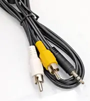 Mono RCA to 3.5mm AV Transfer Cable for Sony Handycam CCD-TRV138 ,DCR-TRV260