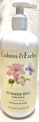 Crabtree & Evelyn Summer Hill Body Lotion 16.9 oz