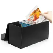 CD Storage Box, DVD Storage Box- Durable 5.2 x 5.75 x 12 Inch Disc Holders