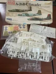 A-26B C Invader Model Air Plane new in damaged package - all pieces included sho