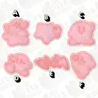 Kirby - Cookie cutter and embosser stamp set *FREE AUS POST*