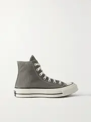 [CONVERSE] CONVERSE - Chuck Taylor All Star 70 Canvas High-top Sneakers - Gray - UK 8 UK 8 Gray