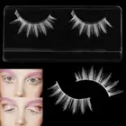 Thick Cross White Long Cross Eyelashes Extension Natural Long False Eyelashes