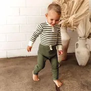 Snuggle Hunny Olive Organic Pants
