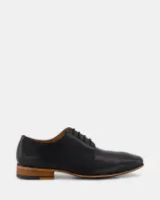 Peter James Beckham /black Mens Dress Shoes 42