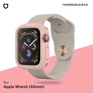 【RHINOSHIELD 犀牛盾】活動品 Apple Watch SE2/6/SE/5/4共用 40mm Crashguard NX防摔手錶保護殼