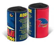 Adelaide Crows AFL TEAM SONG Beer Can Bottle Cooler Stubby Holder Cosy