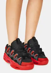 [Osiris] Black & Red D3 2001 Skate Shoes