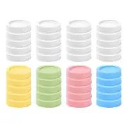 20pcs Plastic Canning Jar Lids Food-grade Canning Jar Caps Fit Regular tyruw