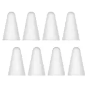 8 PCS Pen Tip Protective Cap Capacitive Touch Screen Stylus Case Tablet