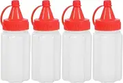 Cabilock Mini Condiment Bottles Set Salad Dressing Oil Dispenser Mini Ketchup Bottle