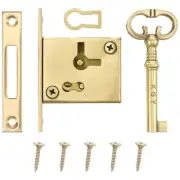 Metal Cabinet Lock Drawer Door Catch Antique Door Stop Vintage Case Locker