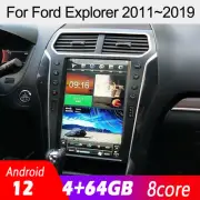 12.1" Touchscreen Radio Android Gps Navigation Carplay For Ford Explorer 11~19