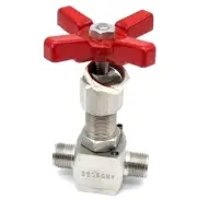 Hoke 2215G6Y Needle Valve 3/8” Socket Weld, 5000 psi, SS, Screw Bonnet