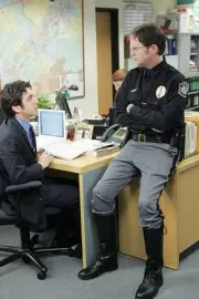 The Office BJ Novak as Ryan Howard and Rainn Wilson as Dwight Schr- Old Photo 1
