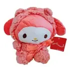 "Clearance" My Melody Rabbit Pink Fluffy Plush Happy Home Bed Pillow Toy