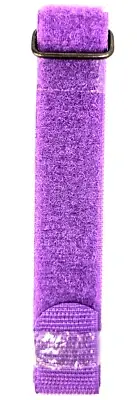 NEW! NEON PURPLE Adjustable Hook and Loop Book Strap Single 24" Long for Binding