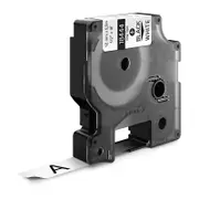 DYMO Black on White 12mm X 5.5mm Vinyl Label Printer Tape