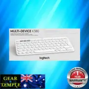 NEW Logitech K380 Bluetooth Wireless Keyboard PC iPad Android iOS Tablet White