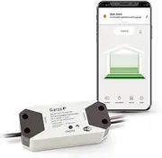 Garza Smart Smart Garage Door Opener, WiFi 2.4 GHz, Programmable, App Control and Voice Control Alexa/Google, White
