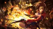 Anime hq definition top kabaneri of the iron Playmat Gaming Mat