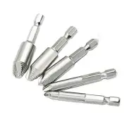 5pcs/set Screw Extractor Drill Bit Bolt Stud Stripped Screw Remover Stud Reverse