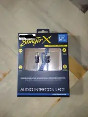 Stinger X1 Series Premium Audio RCA Interconnects Two Channel 6 Feet XI126